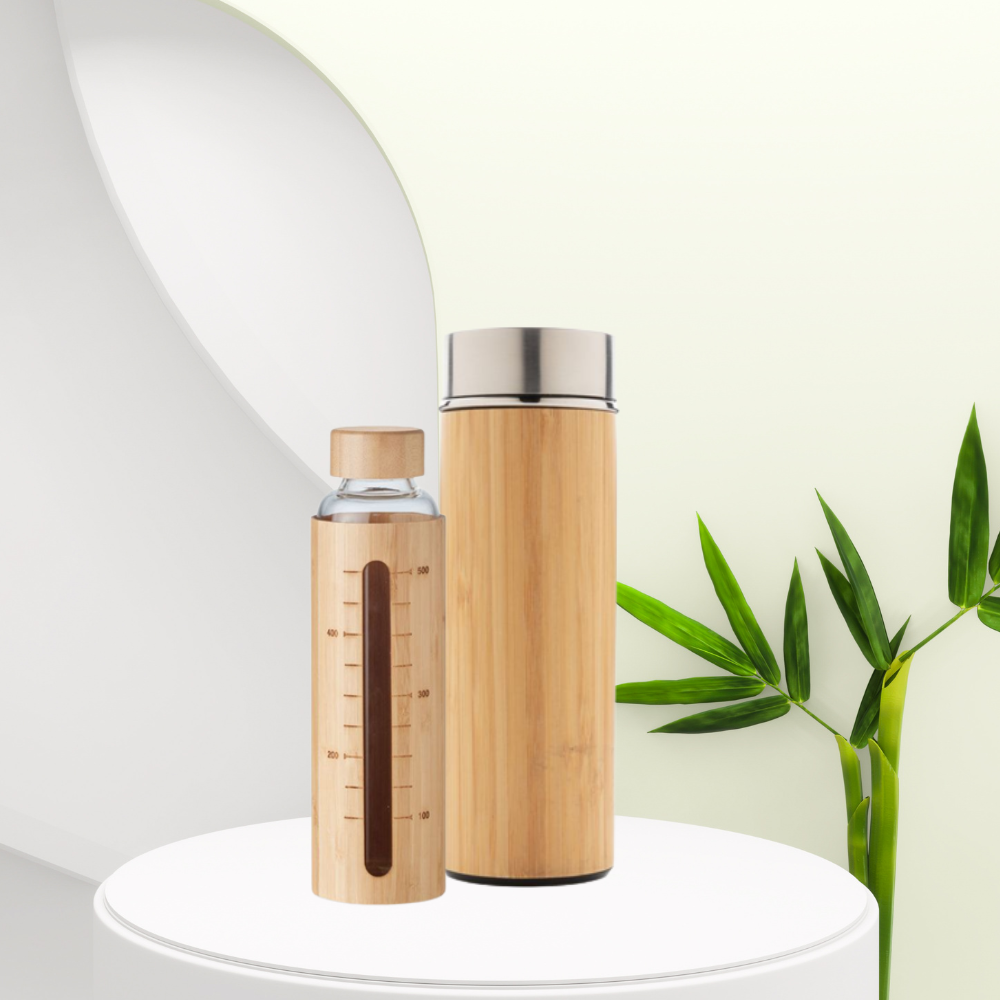 5 productos de merchandising con material de bambú