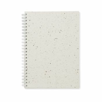Libreta con anillas A5 publicitara de papel semillas Sedring