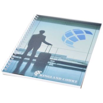 Libreta A5 con espiral y cubierta de PP 'Desk-Mate'