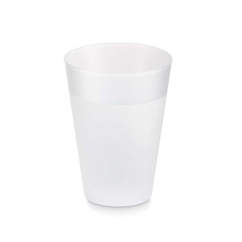 Vaso reutilizable publicitario 300 ml Festa Blanco