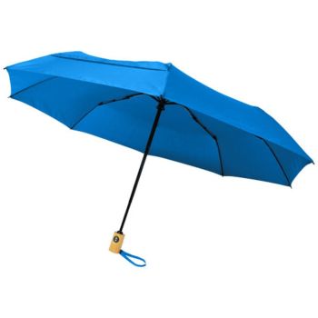Paraguas automático plegable material reciclado PET de 21' 'Bo'