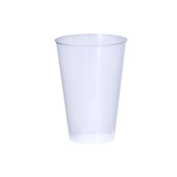 Vaso de plástico personalizable 400 ml. Cuvak