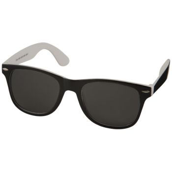 Gafas de sol promocional bicolor Sun Ray Blanco