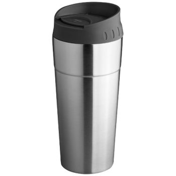 Vaso isotérmico corporativo acero inox 500 ml Zissou Plata