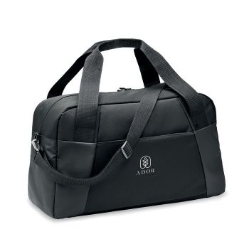 Bolsa de viaje-deportiva promocional Grenoble Negro