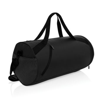 Bolsa deportiva publicitaria rPET True Negro