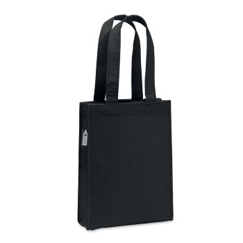Bolsa fieltro personalizada rPET Feltote Negro