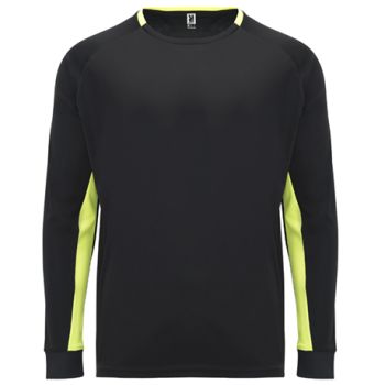 Camiseta de portero manga larga unisex Porto Negro M