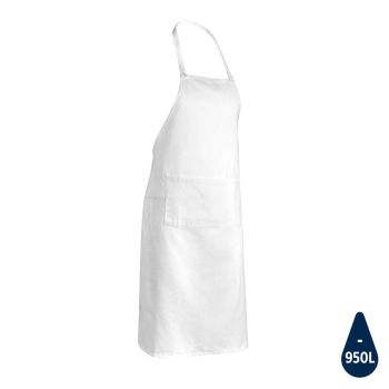 Delantal con logo algodón reciclado 180gr Jim