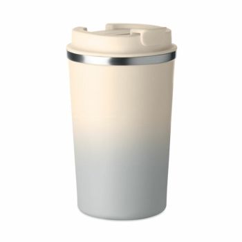 Vaso de acero inox. reciclado 350 ml. Brace Gracient