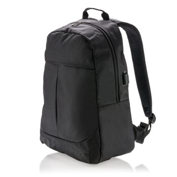 Mochila para portátil publicitaria con USB