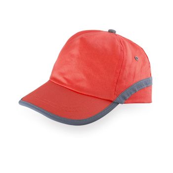 Gorra publicitaria con tira reflectante Tarea