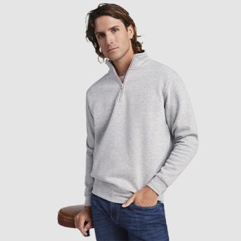 Sudadera promocional media cremallera Aneto