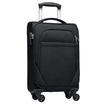 Trolley de poliéster RPET 600D Voyage Negro