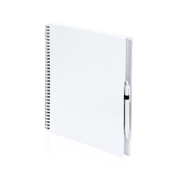 Libreta para merchandising con bolígrafo Tecnar