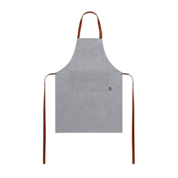 Delantal personalizado rPET Hanaku Gris