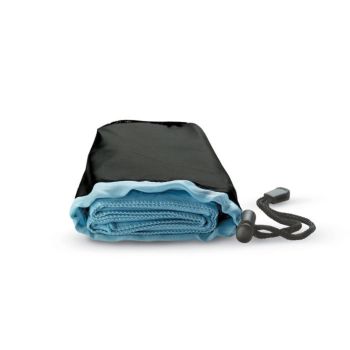 Toalla personalizable en bolsa de nylon Drye