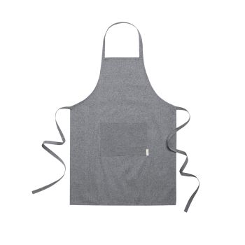 Delantal de estilo eco personalizablr Pissek Negro