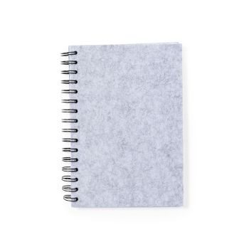 Libreta de anillas corporativa de fieltro rPET Fionap