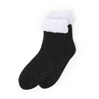 Calcetines antideslizantes promocionales Molbik Negro