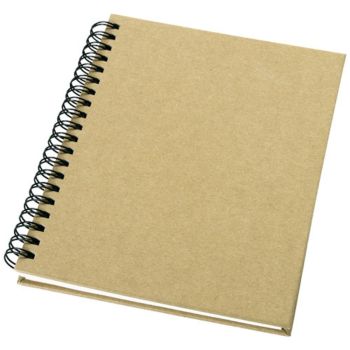 Libreta espiral de papel reciclado Mendel