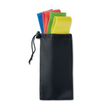 Set de 4 bandas Fitband Negro