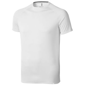 Camiseta Cool fit personalizada de manga raglan Niagara Blanco XS