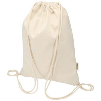 Bolsa con cordón reciclada 180 g/m Peru Blend
