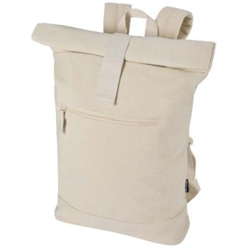 Mochila enrollable de lona reciclada hidrófuga Recanvas Arena