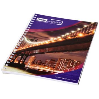 Cuaderno con espiral A5 personalizado Desk Mate
