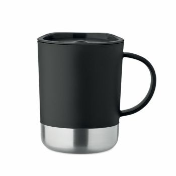 Taza con base de acero inoxidable reciclado Beaker
