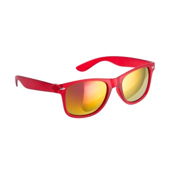 Gafas de sol personalizables lentes espejados Nival Rojo