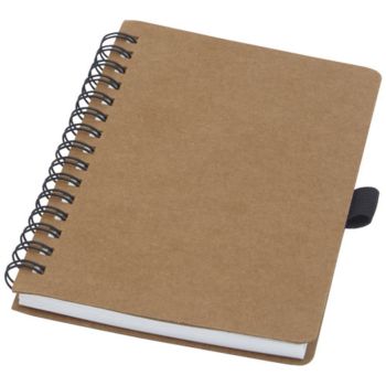 Libreta A6 de cartón reciclado Cobble