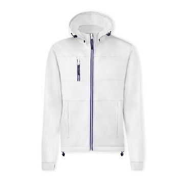 Chaqueta soft shell personalizada Grechel Blanco XS