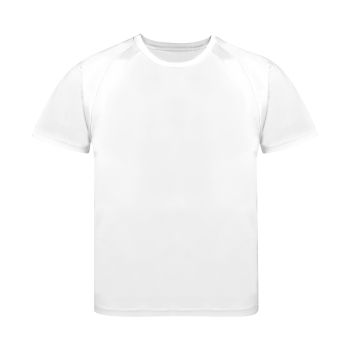 Camiseta técnica personalizada niño poliéster Sappor Blanco 4-5 años