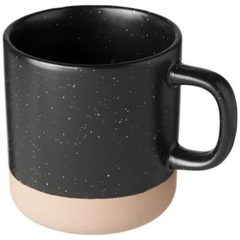 Taza de cerámica publicitaria de 360 ml. Pascual