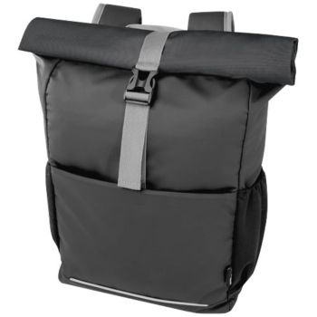 Mochila personalizada para bicicleta enrollable eco Aqua