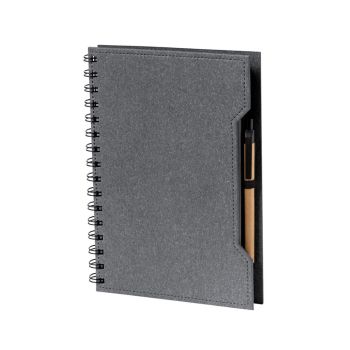 Libreta corporativa con tapa dura Mecony