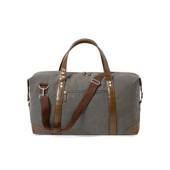 Bolso de viaje de canvas personalizable Sharyl Gris