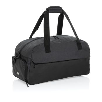 Bolsa de viaje personalizable AWARE rPET Kazu Negro