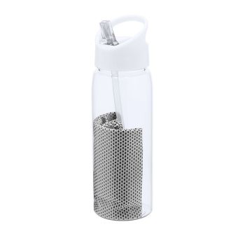 Bidón personalizable rPET 800 ml Garyl Blanco