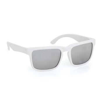 Gafas de Sol Para Merchandising Lentes Espejadas Blanco