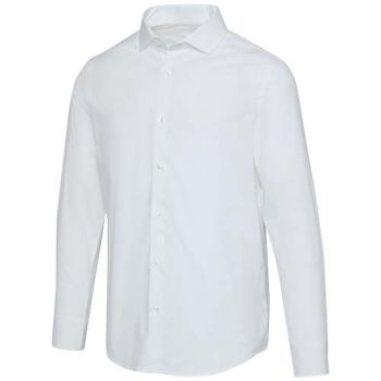 Camisa para hombre de popelina Carnelian Blanco XS