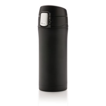 Taza al vacío promocional 300 ml. Negro