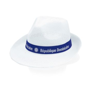 Sombrero corporativo de alta calidad Timbu Blanco