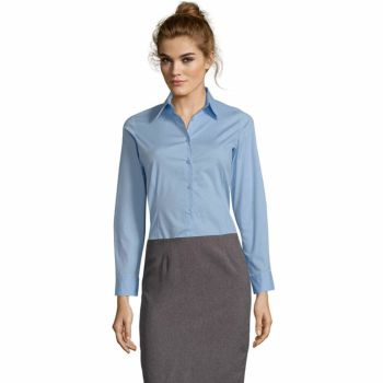 Camisa stretch para mujer de manga larga Eden