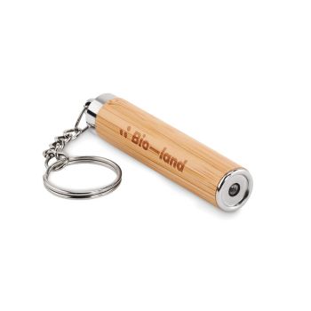 Linterna de bambú con bombilla LED Pianti Natural