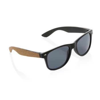 Gafas de sol de plástico reciclado GRS con corcho FSC