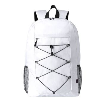 Mochila de montaña promocional Manet Blanco