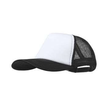 Gorra corporativa poliéster Zodak Negro